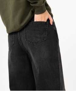 Jean wide leg taille haute femme